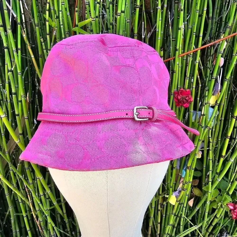 vintage coach y2k bucket hat